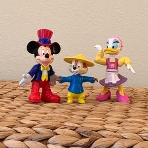 Vintage Mickey & Friends Epcot Adventure McDonald’s Happy Meal Toys, 1994
